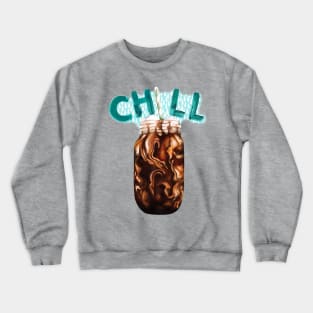 Ice Coffee - Chill Crewneck Sweatshirt